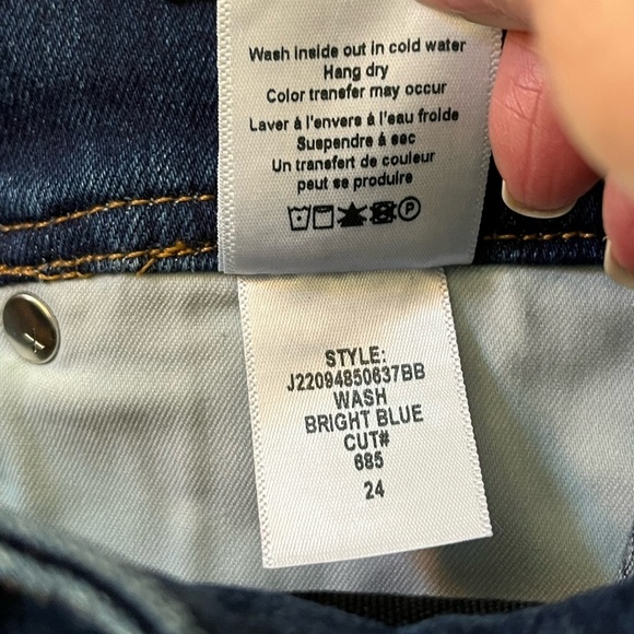 Veronica Beard Katherine Corset High Rise Waist Skinny Jeans Size 24 New - Picture 12 of 15